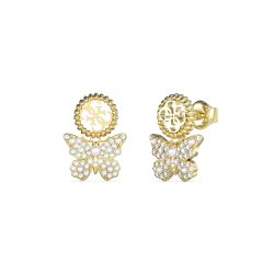 Guess - Ohrringe, Borboleta, One Size, Gold