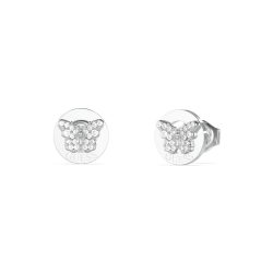Guess - Ohrringe, Borboleta, One Size, Silber