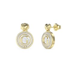Guess - Ohrringe, G Talisman, One Size, Gold