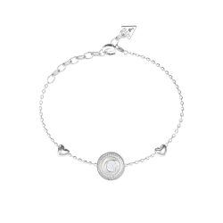 Guess - Armband, G Talisman, 18.5CM, Silber