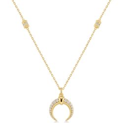 ANIA HAIE - Halskette, Tide Echo, 40.5+5CM, Goldfarben