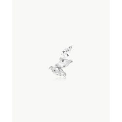 ANIA HAIE - Einzelohrstecker, Ear Edit, One Size, Silber
