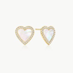 ANIA HAIE - Ohrstecker, Heart Xpress, One Size, Goldfarben