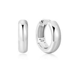 ANIA HAIE - Creolen, Dusk Divas, One Size, Silber