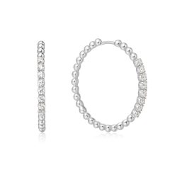 ANIA HAIE - Creolen, Miss Dainty, One Size, Silber
