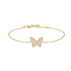 ANIA HAIE - Armband, Sunny Sparkler, 16.5+2CM, Goldfarben