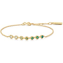 ANIA HAIE - Armband, Ripple Joy, 16.5+2CM, Goldfarben