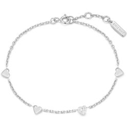 ANIA HAIE - Armband, Starlit Drops, 16.5+2CM, Silber