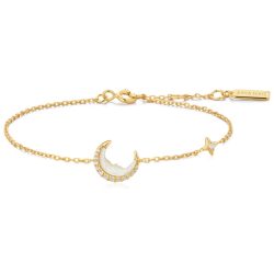 ANIA HAIE - Armband, Luna Gaze, 16.5+2CM, Goldfarben