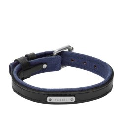 Fossil - Armband, Everett, One Size, Silberfarben