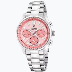 Festina - Chronograph Uhr, Boyfriend Collection, 37mm, Silber