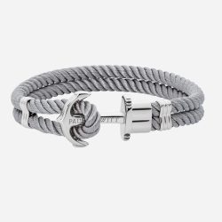 Paul Hewitt PH-FB Phrep Vintage Grau Herren Armband