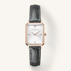 Rosefield - Analoguhr, Octagon XS, 24mm, Grau
