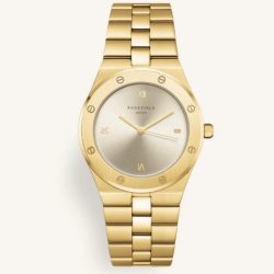 Rosefield - Analoguhr, 40mm, Goldfarben