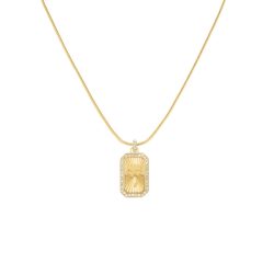 Rosefield - Halskette, 42+4CM, Goldfarben