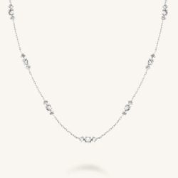 Rosefield JNTCS-J1016 Triple Crystals Damen Halskette