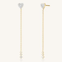 Rosefield - Ohrstecker, One Size, Goldfarben