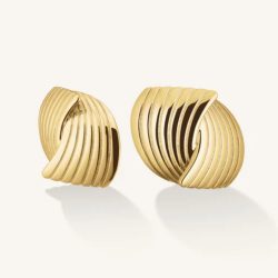 Rosefield - Ohrstecker, One Size, Goldfarben