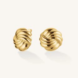 Rosefield - Ohrstecker, One Size, Goldfarben