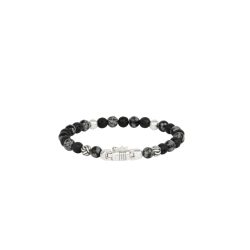 Buddha to Buddha 001J0118936 E Spirit Bead Mini Snowflake Herren Armband