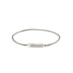Buddha to Buddha 001J0185301 Permanent Silver Herren Armband