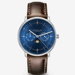 Sternglas S01-NM06-BR03 Naos Mondphase Herrenuhr