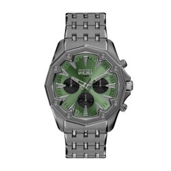 Diesel - Chronograph Uhr, Stinger, 46mm, Grau