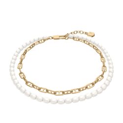 Fossil - Armband, Heritage, 16.5+2.5CM, Goldfarben