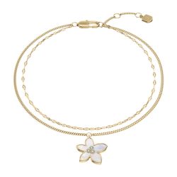 Fossil - Armband, Sutton, 16.5+2.5CM, Goldfarben