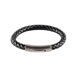 AZE Jewellery AJ-BL401-A Iron Single String Black Junior Armband