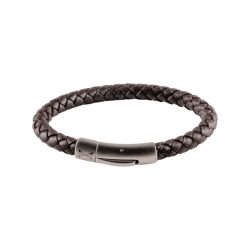 AZE Jewellery AJ-BL401-B Iron Single String Brown Junior Armband