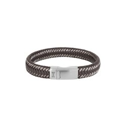 AZE Jewellery AZ-BL007-F Iron John Metal Brown Herren Armband