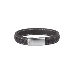 AZE Jewellery AZ-BL015-B Retro Wave Brown Herren Armband