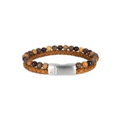 AZE JEWELS - Armband, AZE Jewellery, 21cm, Braun