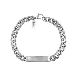 AZE Jewellery AZ-BM010-A Gourmette Eight Herren Armband