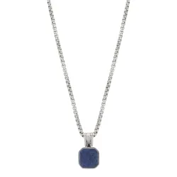 AZE Jewellery AZ-NL012-A Rolo Lapis Rocks Herren Halskette