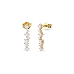 Guess - Ohrstecker, Jardin, 18mm, Gold