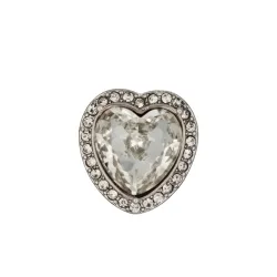 ShoeMe SMC00303WH Mini Herz Damen Charm