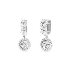 Guess Silver JSBE06007JWRHT-U Pretty Damen Ohrringe