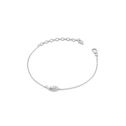 Guess Silver JSBB05090JWRHS Double Wave Damen Armband