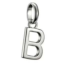 THOMAS SABO - Charm Anhänger Buchstabe B Connect, One Size, Silber