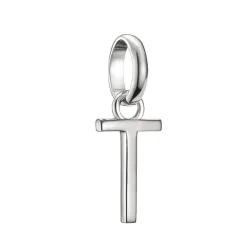 THOMAS SABO - Charm Anhänger Buchstabe T Connect, One Size, Silber