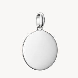 THOMAS SABO - Charm Anhänger Große Münze Connect, One Size, Silber