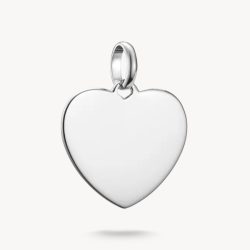 THOMAS SABO - Charm Anhänger Großes Herz Connect, One Size, Silber