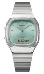 CASIO - Multifunktionsuhr,  Vintage Collection, 41mm, Silber