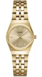 CLUSE - Analoguhr, Retro 70's, 23mm, Gold