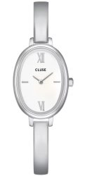 CLUSE - Analoguhr, L'Ovale, 22mm, Silber