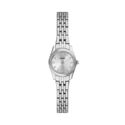 Fossil - Analoguhr, Scarlette, 20mm, Silber