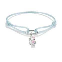THOMAS SABO - Armband, Hello Kitty, Verstellbar, Silber