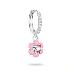 THOMAS SABO - Einzelohrstecker, Hello Kitty, One Size, Silber